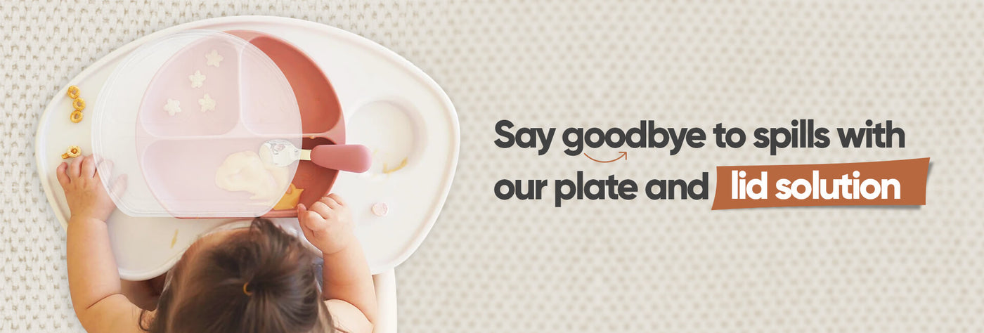 Say goodbye to Spills with our plate