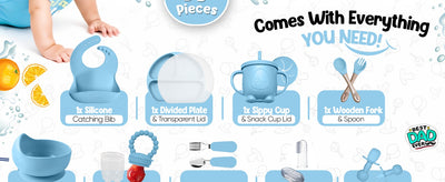 Silicone Baby Feeding Set