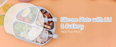 Silicone Baby Feeding Set