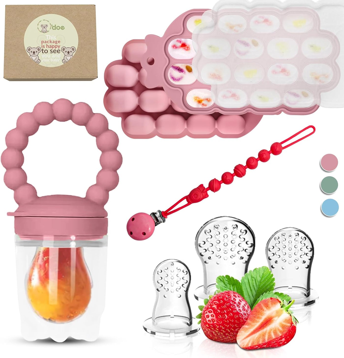 O’doe Baby Popsicle Molds