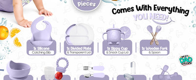 Purple Baby Dinnerware