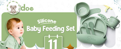 Silicone Baby Feeding Set